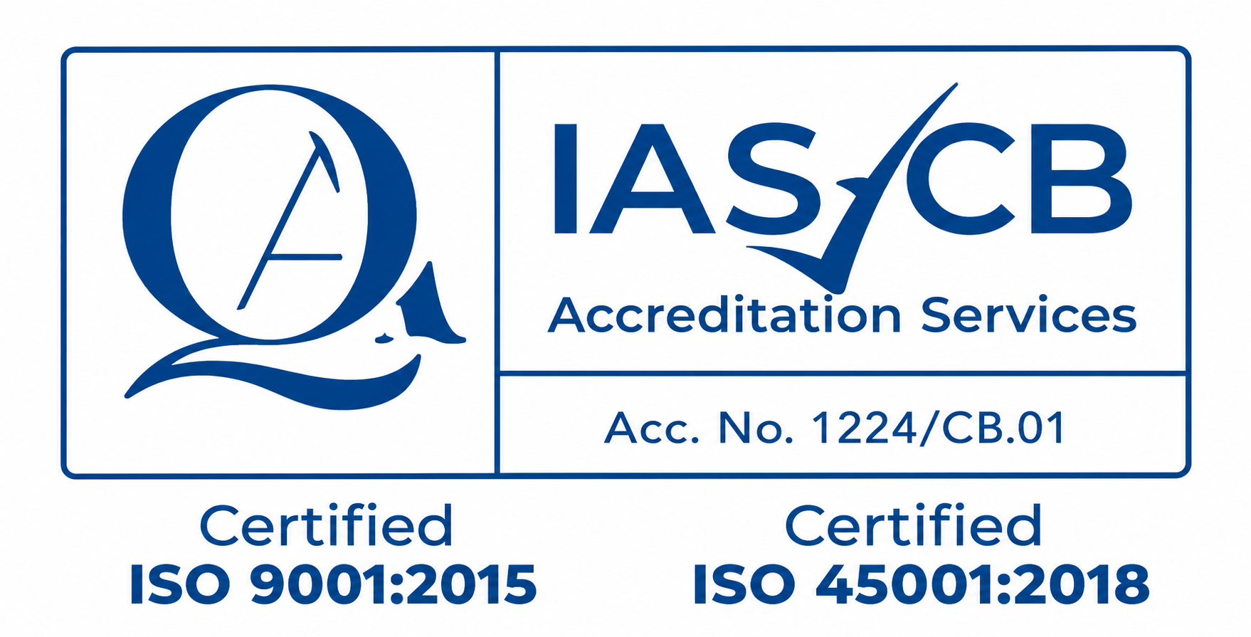 ISO 9001:2015 & ISO 45001:2018